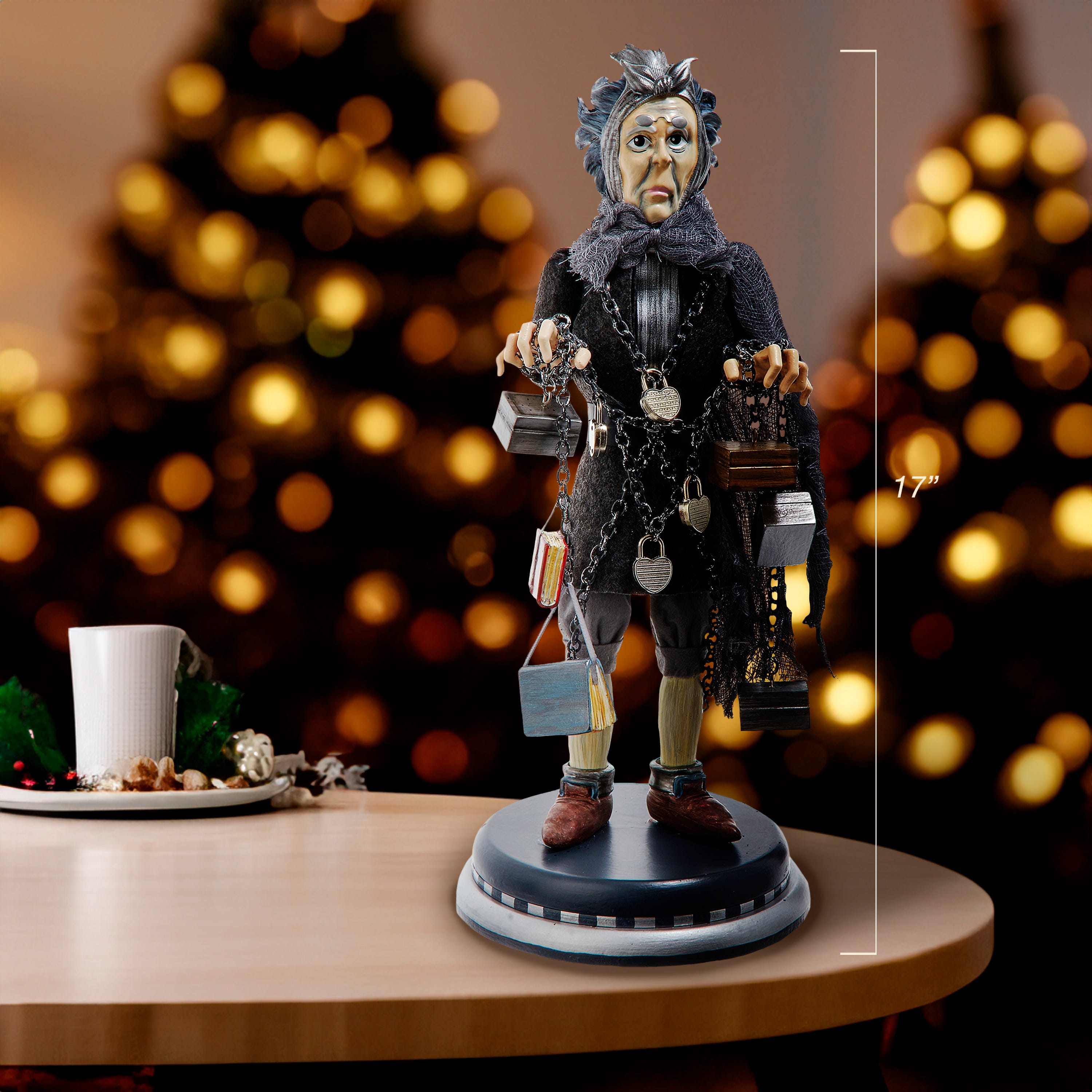 Kurt Adler 17-Inch Hollywood Nutcrackers Marley Nutcracker